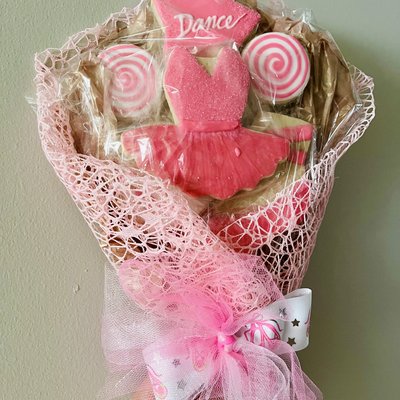 Dance Recital Cookie Bouquet