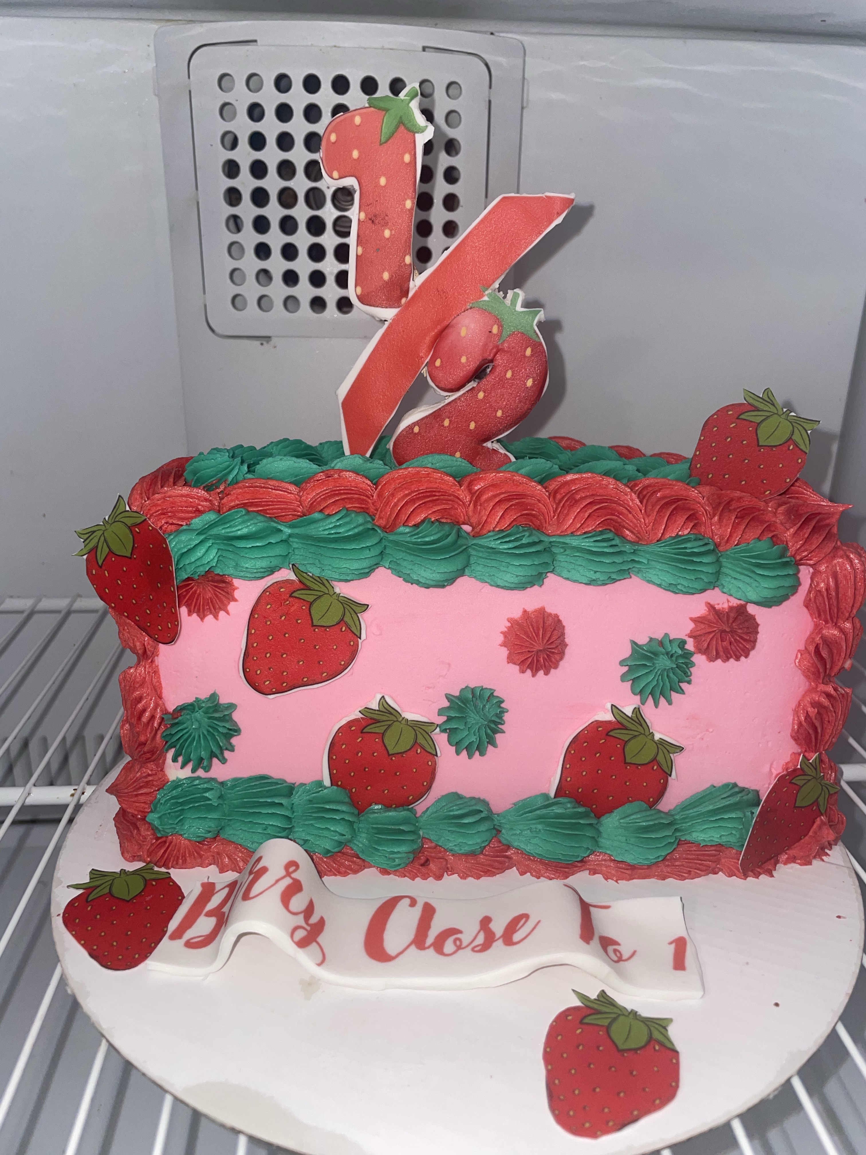 Half Year Birthday Cake 