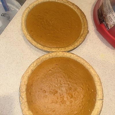 Egg Nog Sweet Potato 🍠 Pie
