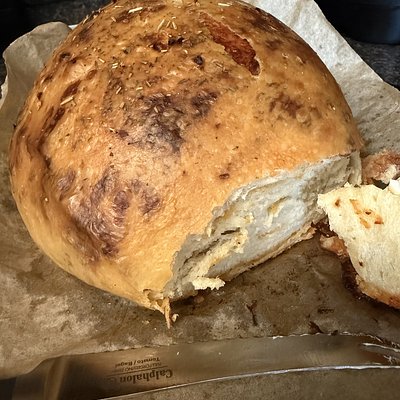 Sourdough Bread Garlic Herb and  Butter 