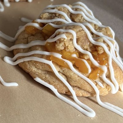 Peach Cobbler Cookies 