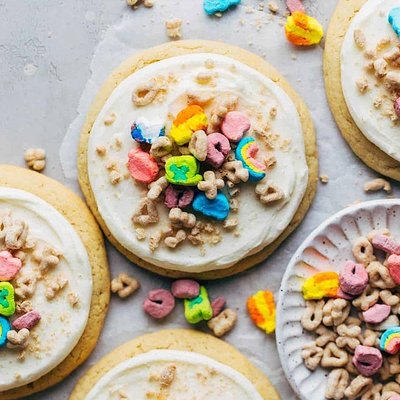 Lucky Charms Sugar Cookies