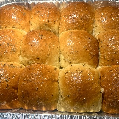 12ct Garlic&Herb Butter Sourdough Rolls