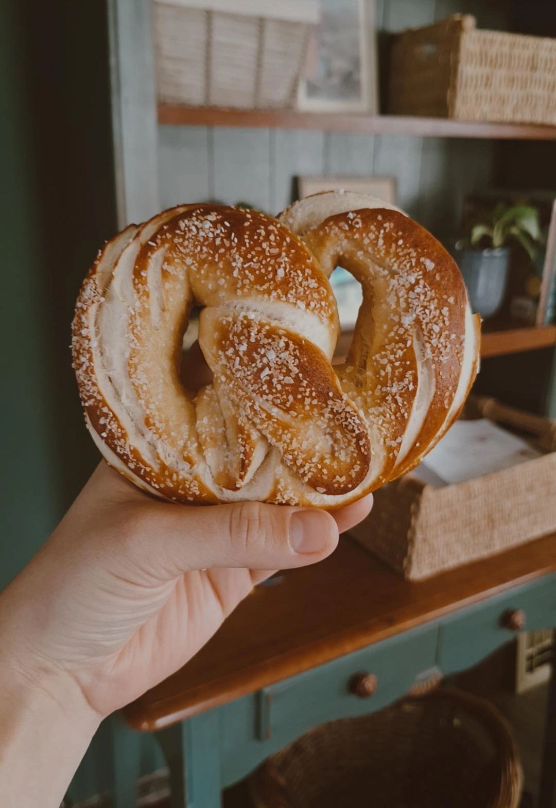 Sourdough Pretzels 