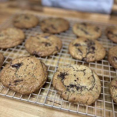 Organic Sourdough Chocolate Chip Cookies 