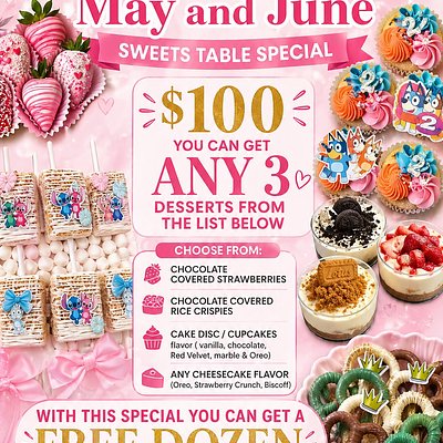 Sweet Table Special!