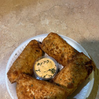 Buffalo Chicken Eggrolls