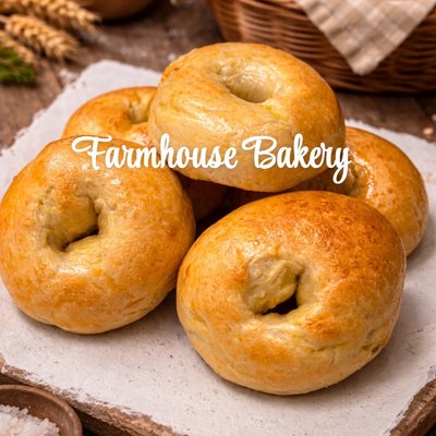 Plain Bagels 
