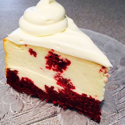 Red Velvet Marble Cheesecake 