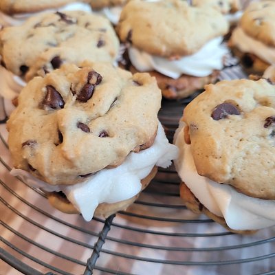 Dozen Mini Chocolate Chip Cookie Sandwich