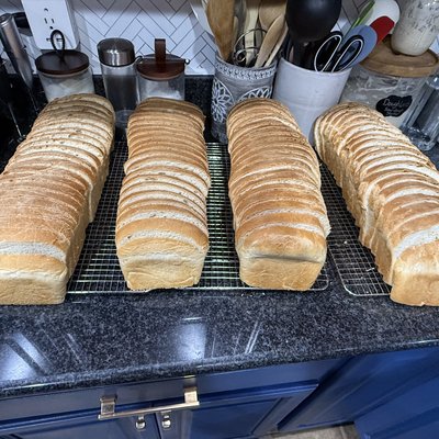 Large Soft White Sandwich Loaf – 13×5