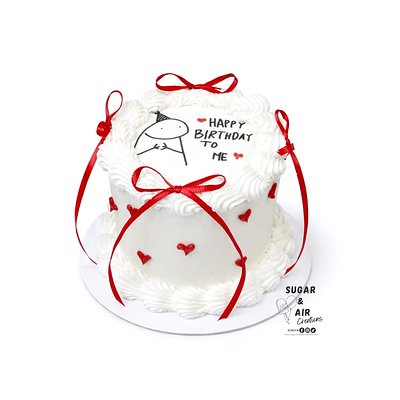 4” Double Layer Cake