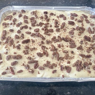 9x13 Banana Pudding With (or Without) Toasted Pecans