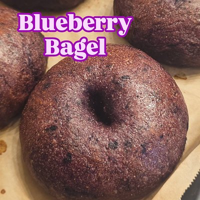 Double Blueberry Bagel - 1/2 Dozen Or Dozen