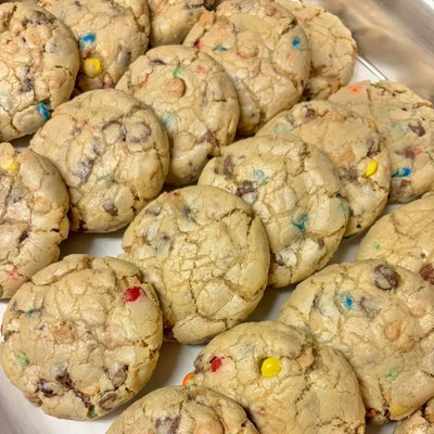 Chocolate Chip M&M Cookies  