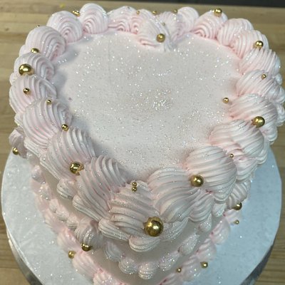 Heart Shape Cake 8 “ Inche  