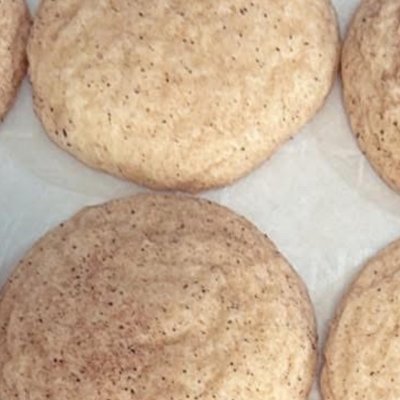 A Box Of A Dozen Giant (4in) Cookies - Snickerdoodle 