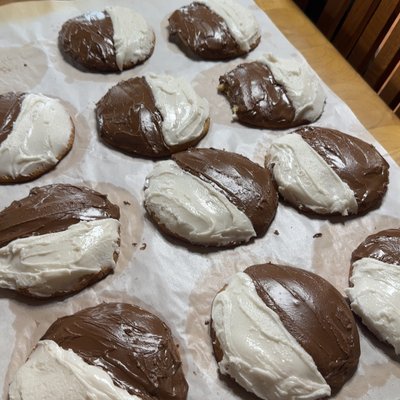 1/2 Moon Cookies