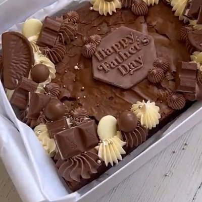 Mini Brownie Cake 