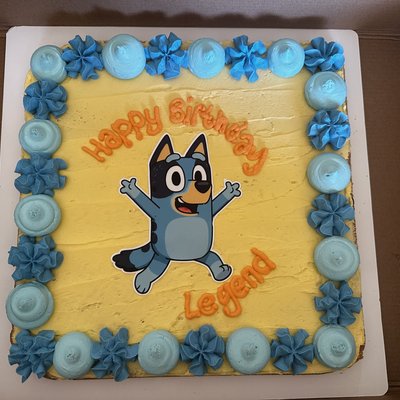 12” Square Cookie Cake