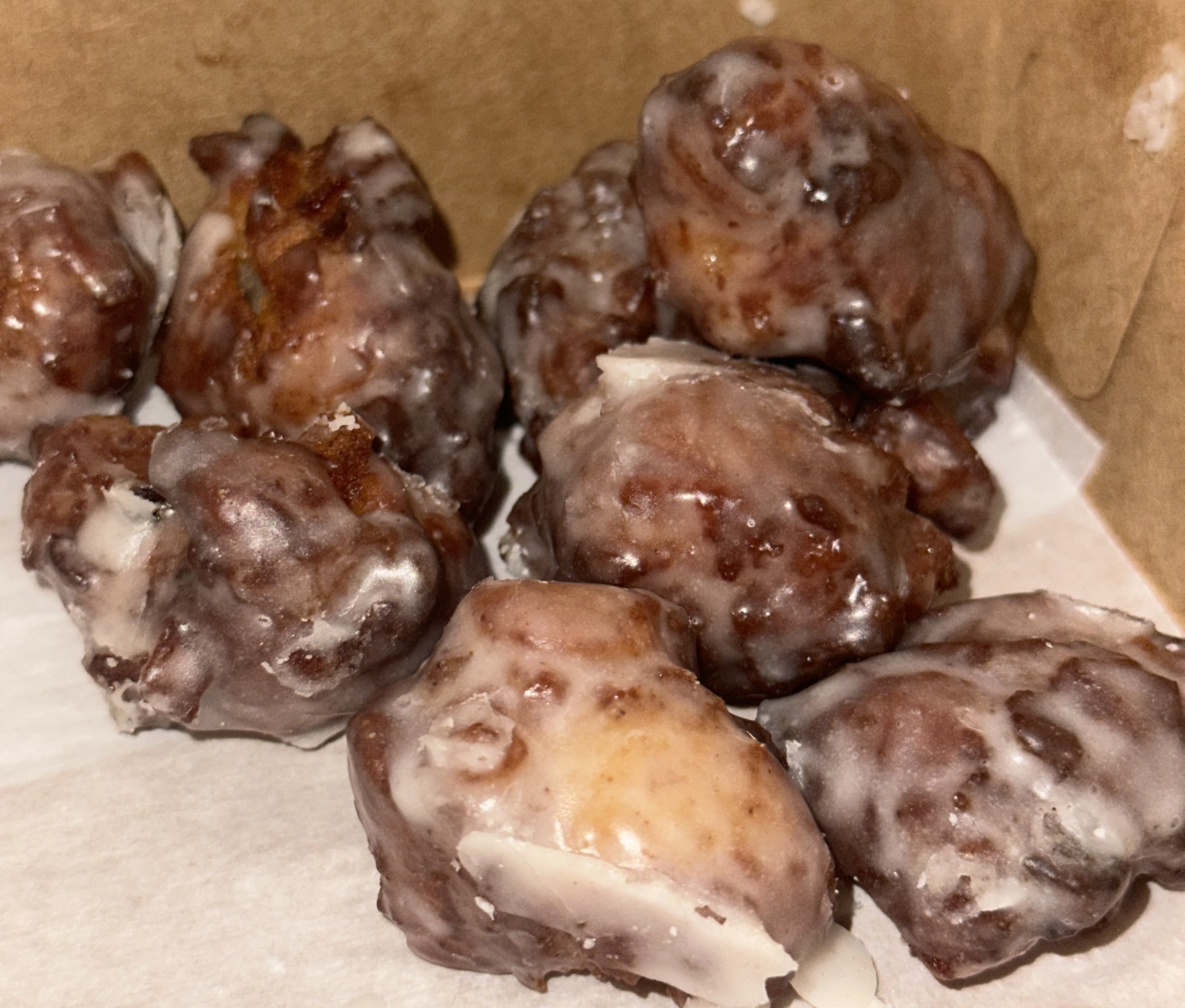 Sourdough Apple Fritter Bite Size (8 Count)