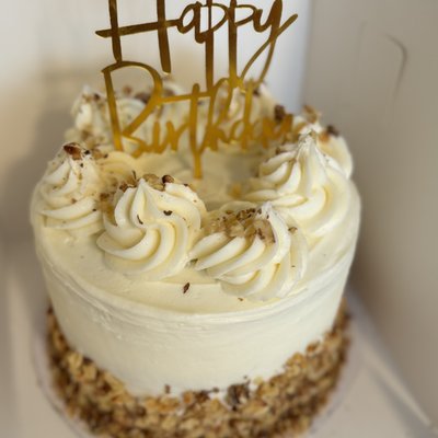 Custom 6” Round 3-layer Cake 