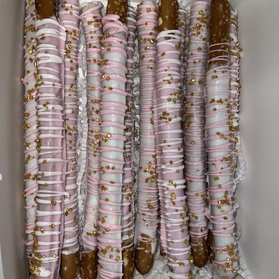 Dipped Pretzels Sticks