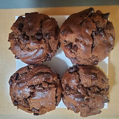 Double Chocolate Chip Muffins (4 Pack)