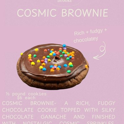 Cosmic brownie 