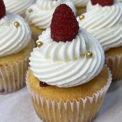 White Chocolate Raspberries 