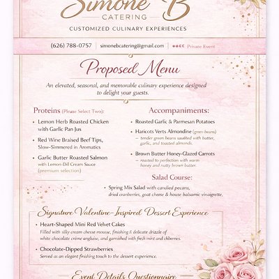 Private Dinner Party (William)