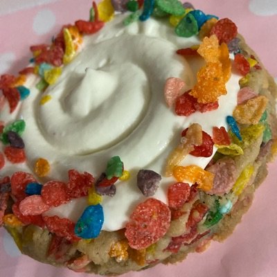1 Dozen “Tooty Frooty” Pebbles Cookies