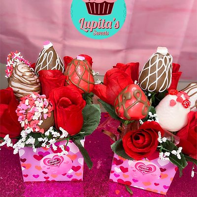 Custom strawberry Arrangement 