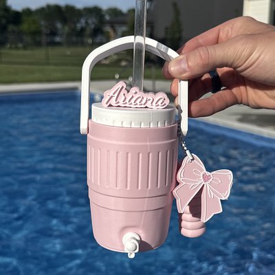 Girly Personalized Can Cooler