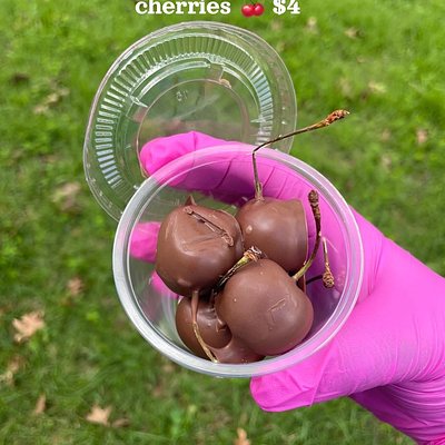 Dozen Chocolate Covered Cherries (milk Or White) 