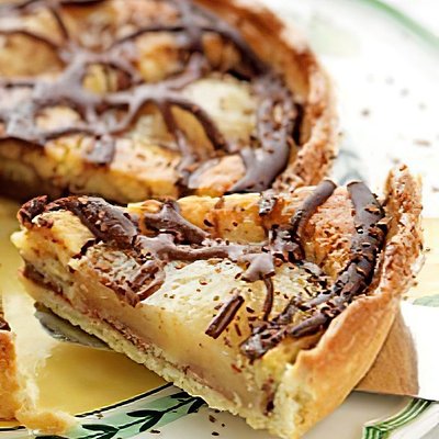 Poire et Chocolat Pear-Chocolate tart
