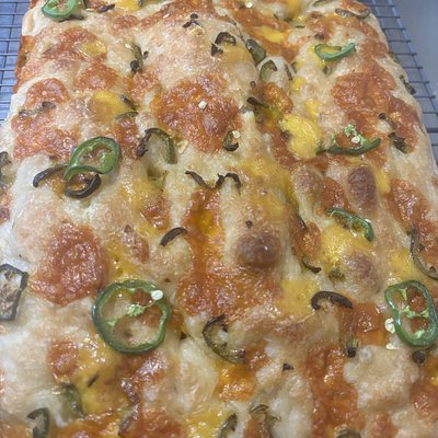 Jalapeno Cheddar Focaccia 