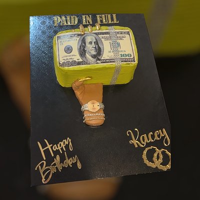 Money In Hand Cake