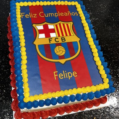 2-Layer Half Sheet Cake