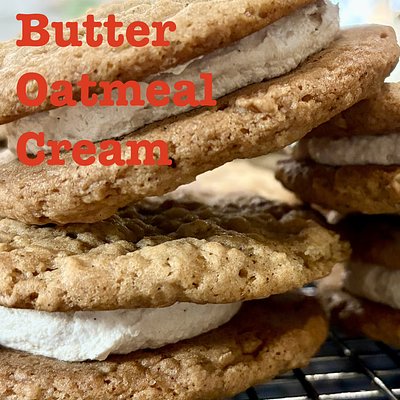 3” Browned Butter Oatmeal Cream Whoopie Pie