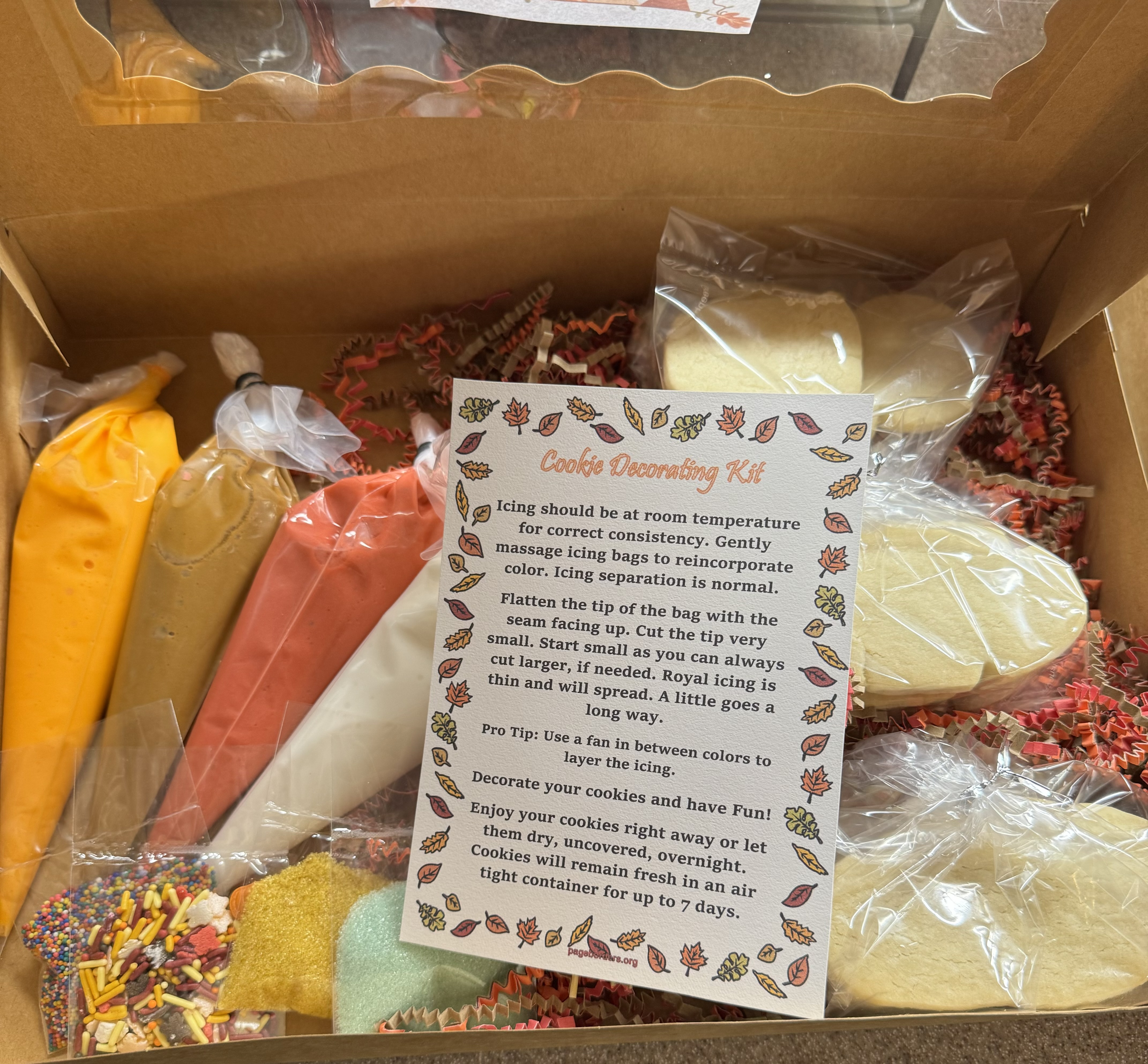 Seasonal DIY Cookie Decorating Kits