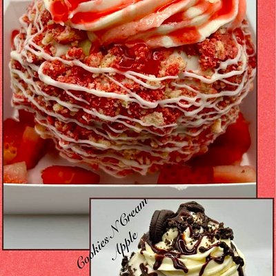 Cheesecake Stuffed Apples