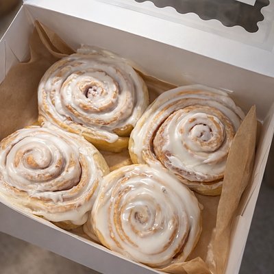 Cinnamon Rolls Traditional- 4 pack 