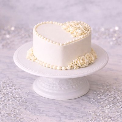 Custom 6" Heart Cake