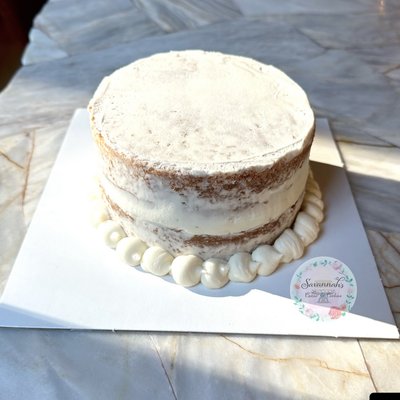 5” Or 6” Semi Naked Style Smash Cake 