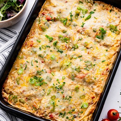 King Ranch Chicken Casserole 9x13 Pan