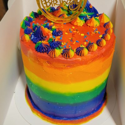 Rainbow Cake