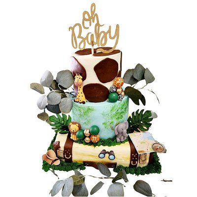 Three Tier Custom Cake