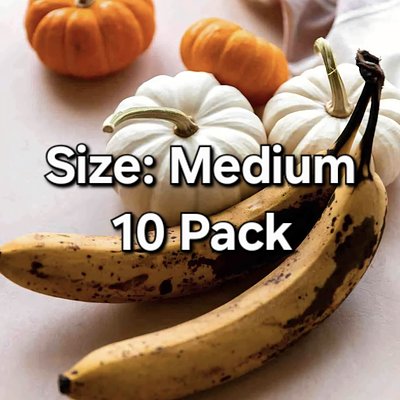 (Med. 10pk) aPEELing Pumpkin 🎃🍌