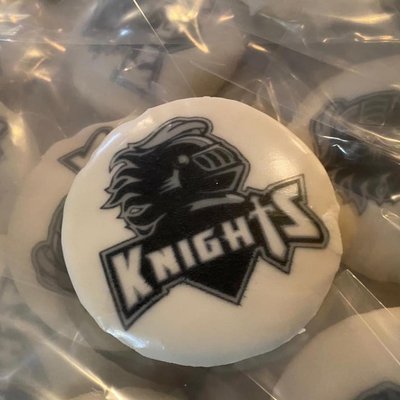 12 School Logo Sugar Cookies